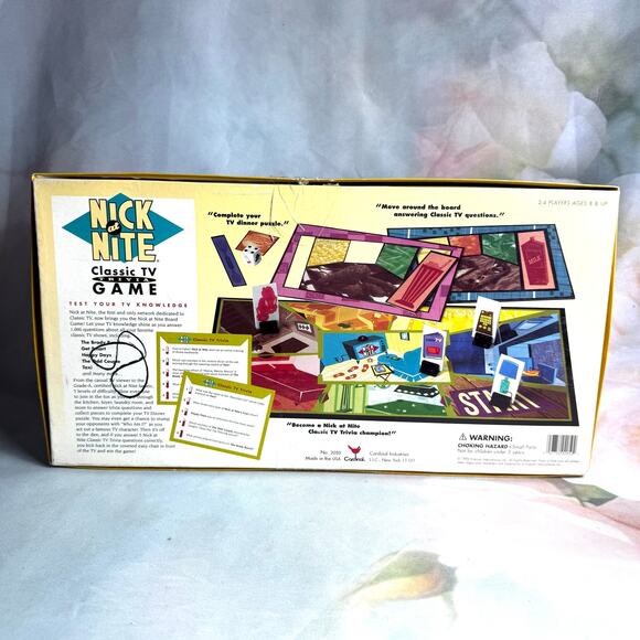 Vintage Nick At Nite Classic TV Trivia Game Board Game - Picture 3 of 4